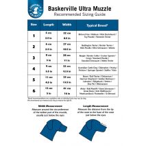 Baskerville Ultra Size Guide
