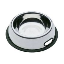 ανοξείδωτο μπολ για σκύλους 21cm pet shop