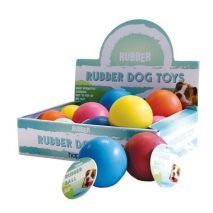 hp rubber ball dog toy
