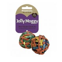 rosewood jolly moggy woven wonders string balls epets