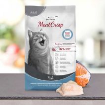 PLATINUM Meatcrisp Cat Adult Fish
