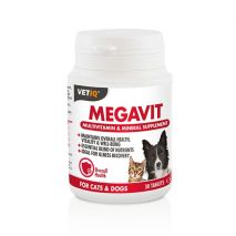 VETIQ MEGAVIT Συμπλήρωμα πολυβιταμινών για σκύλους και γάτες