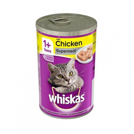 whiskas can chicken 400gr