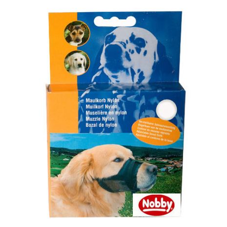 NOBBY Φίμωτρο σκύλου με VELCRO & Ιμάντα