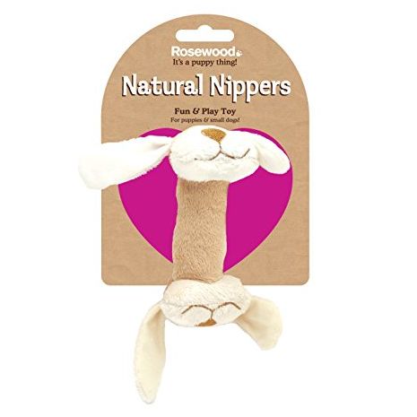 rosewood natural nippers cuddle plush puppies
