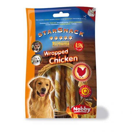 Nobby StarSnack BBQ Wrapped Chicken