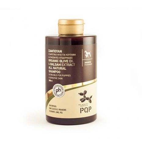 pqp shampoo organic olive oil & balsam extract