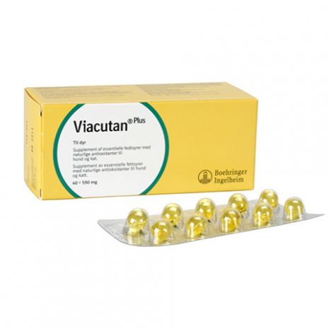 Viacutan plus - Συμπλήρωμα για το δέρμα-τρίχωμα 40pcs