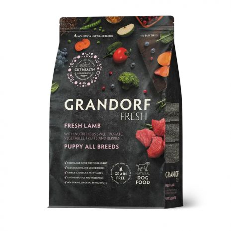 GRANDORF Puppy All Breeds Fresh Lamb 3KG