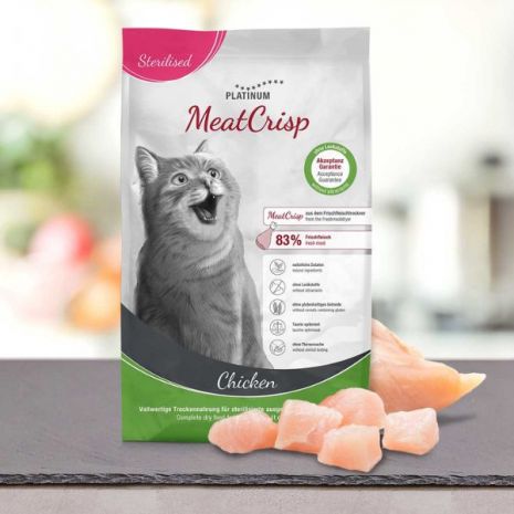 PLATINUM Meatcrisp Sterilised Chicken