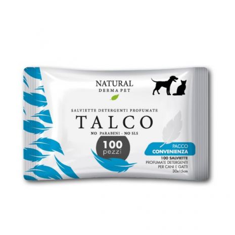 Υγρά μαντηλάκια καθαρισμού Talc
