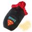 Κολλεγιακή μπλούζα σκύλου superman με κουκούλα